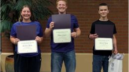 From Left: Jordan Rose, Ethan Lauer, Samuel Guy