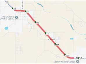 Transportation Board OKs resurfacing Highway 70 in Thatcher, Pima starting this year